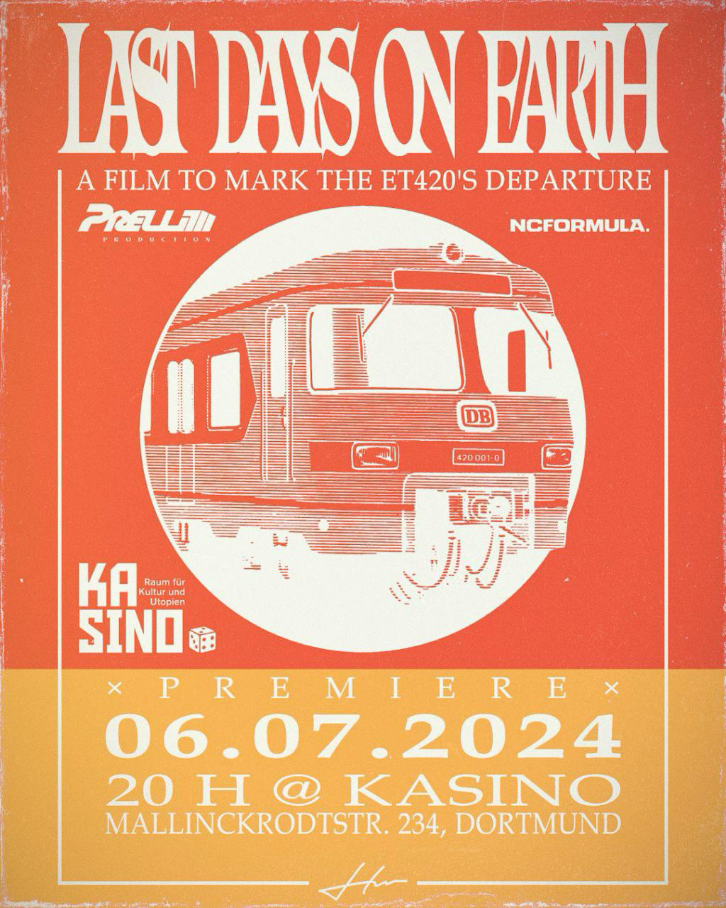 Sa 06.07. – LAST DAYS ON EARTH