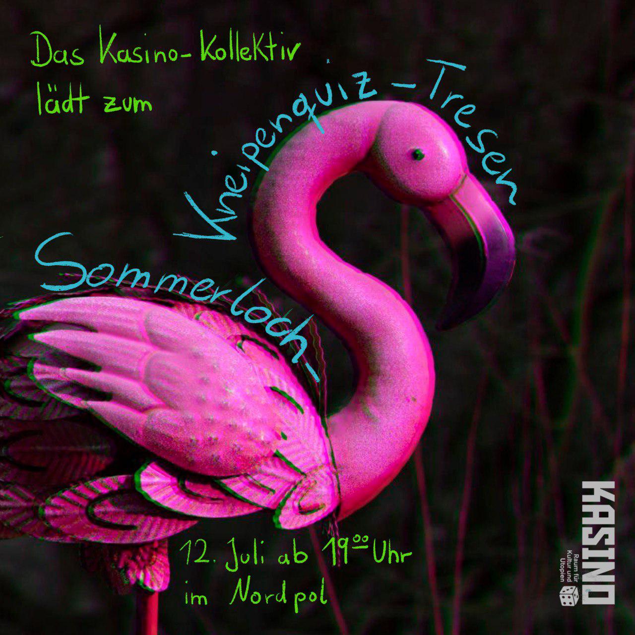 Fr 12.07. – Nordpol-Tresen mit SOMMERLOCH Kneipenquiz